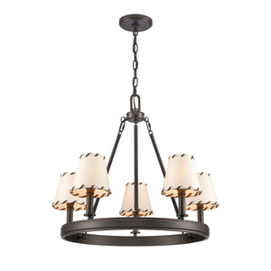 ELK Home - 90273/5 - Five Light Chandelier - Marion - Oil Rubbed Bronze