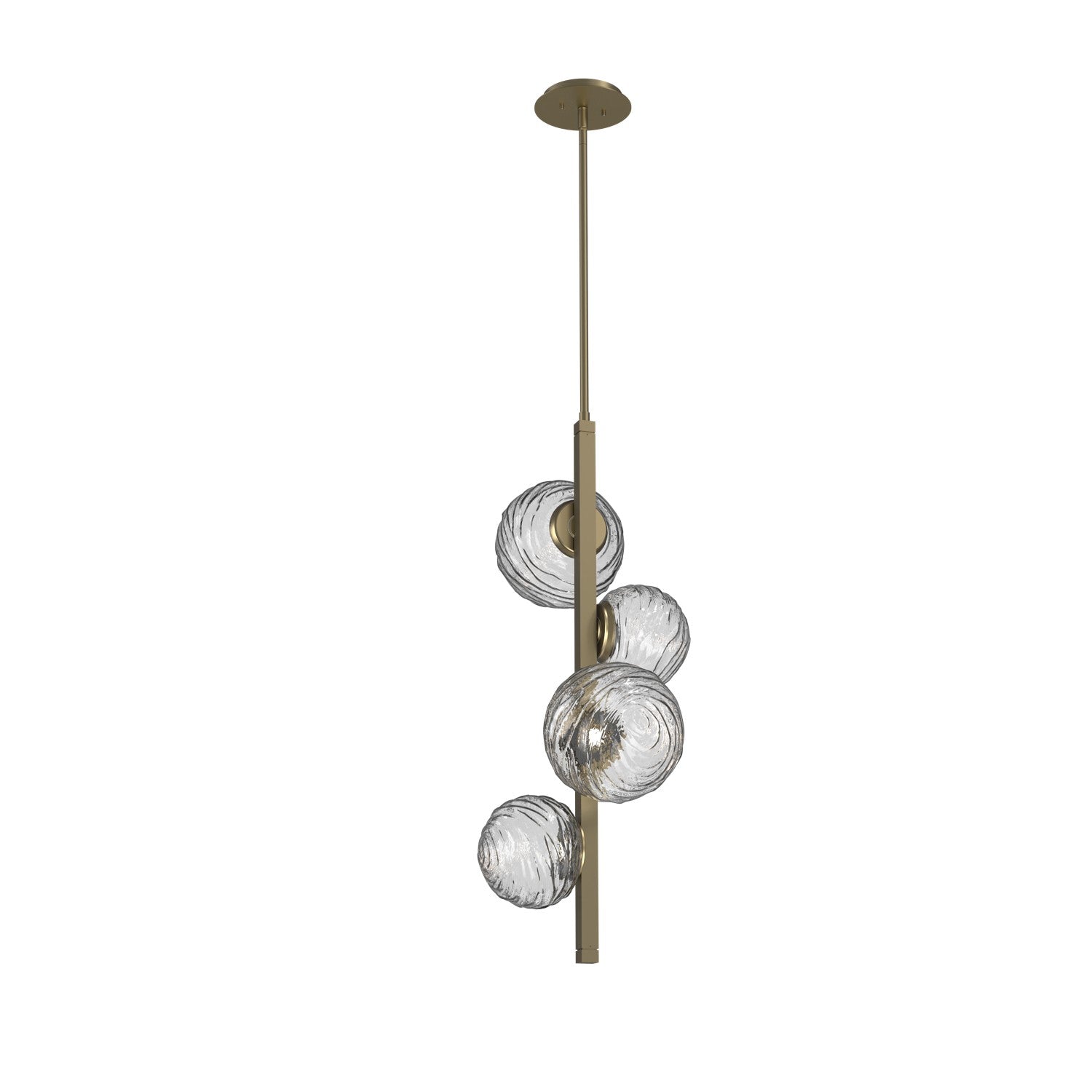 Hammerton Studio - CHB0092-T4-GB-C-001-L1 - LED Pendant - Gaia - Gilded Brass