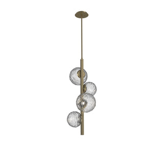 Hammerton Studio - CHB0092-T4-GB-C-001-L1 - LED Pendant - Gaia - Gilded Brass