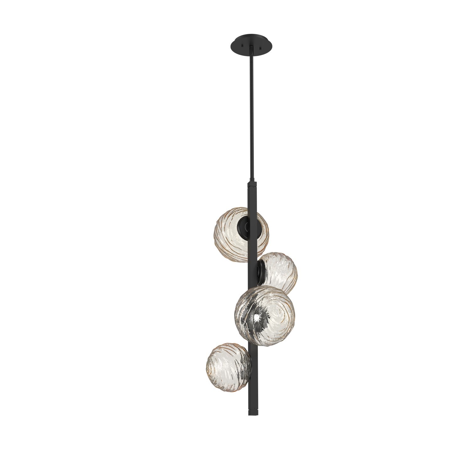 Hammerton Studio - CHB0092-T4-MB-A-001-L1 - LED Pendant - Gaia - Matte Black