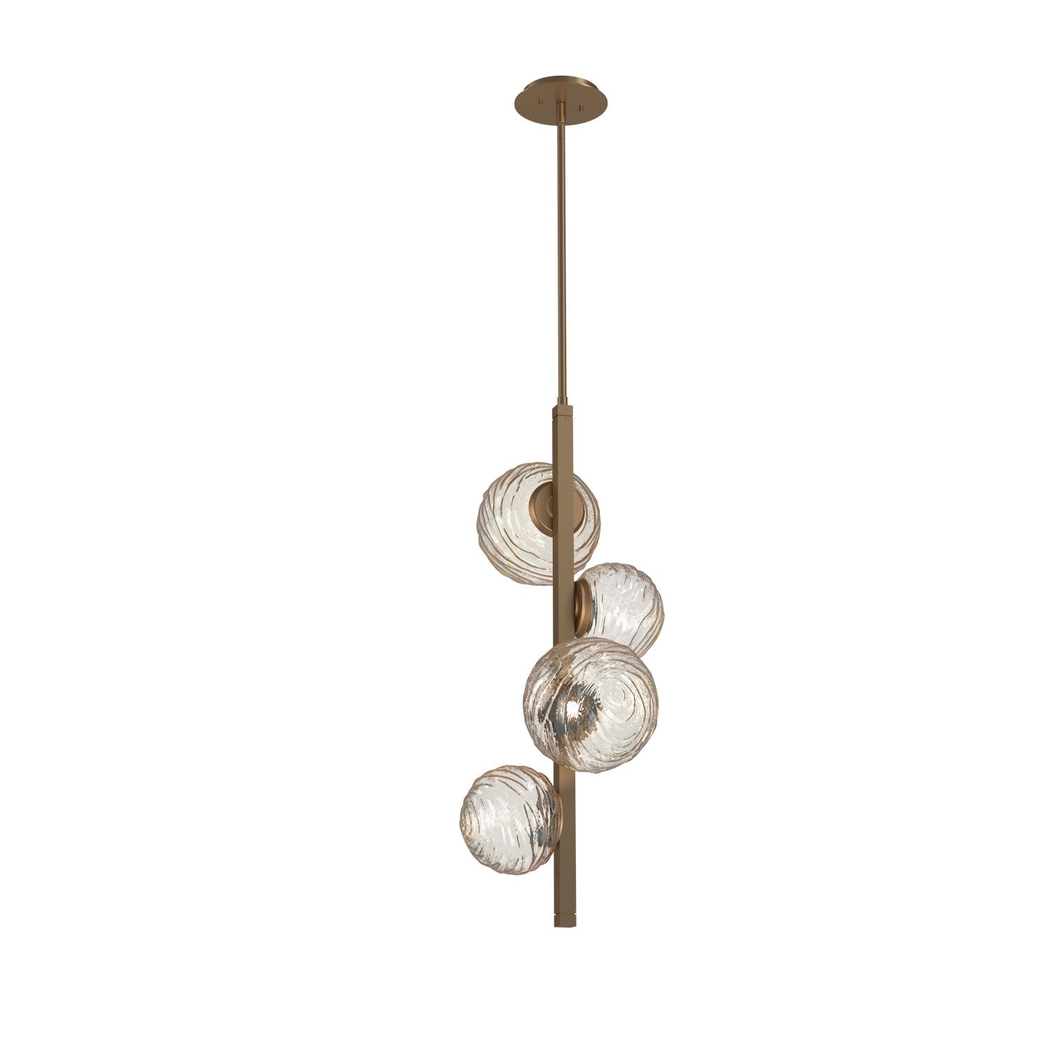 Hammerton Studio - CHB0092-T4-NB-A-001-L1 - LED Pendant - Gaia - Novel Brass