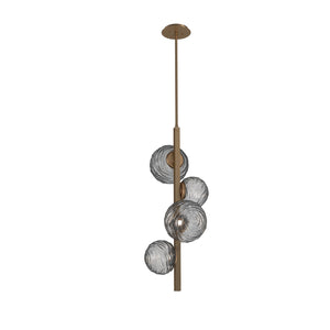 Hammerton Studio - CHB0092-T4-NB-S-001-L3 - LED Pendant - Gaia - Novel Brass