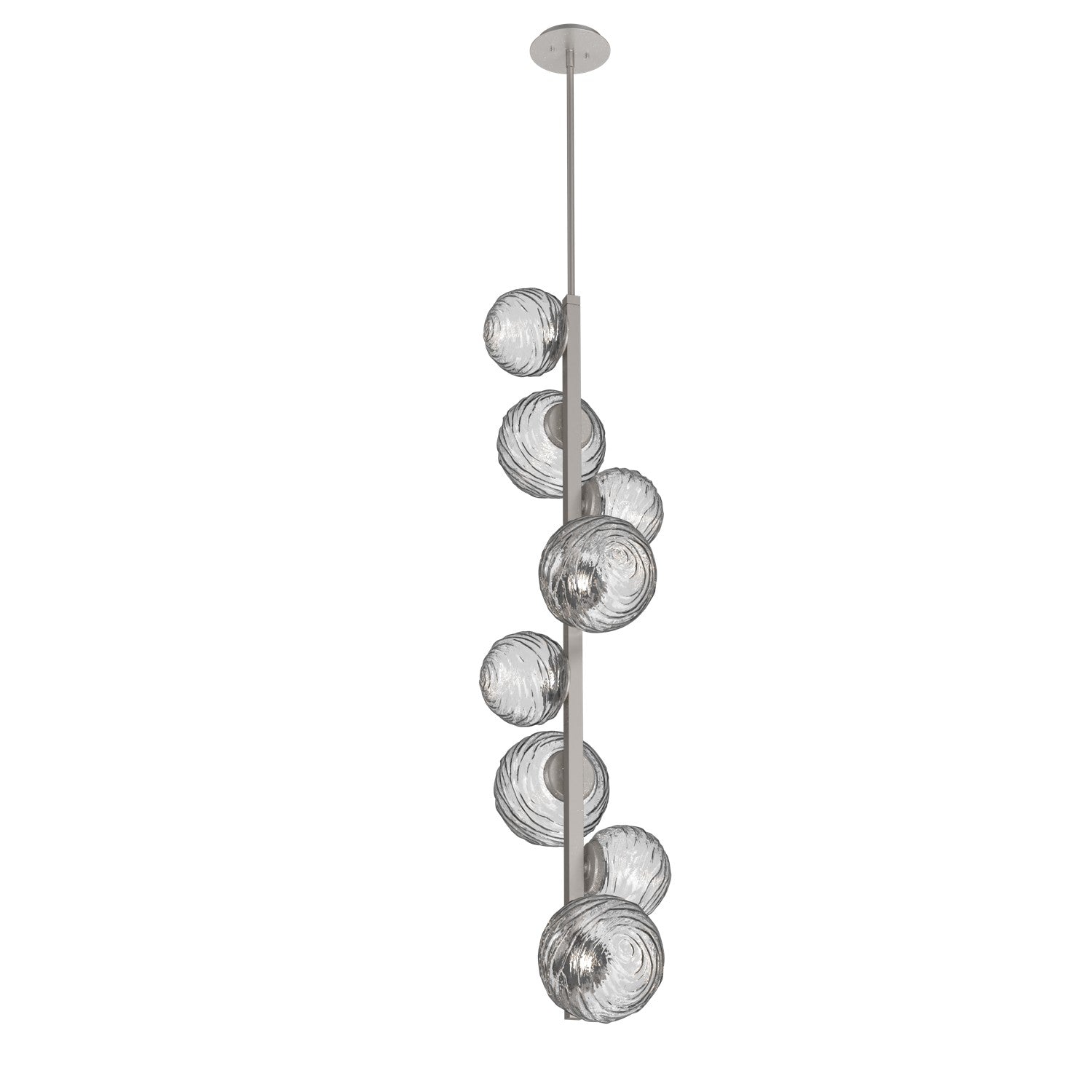 Hammerton Studio - CHB0092-T8-BS-C-001-L1 - LED Pendant - Gaia - Beige Silver