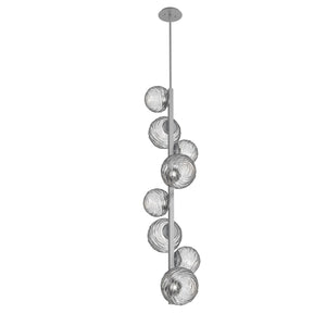 Hammerton Studio - CHB0092-T8-CS-C-001-L1 - LED Pendant - Gaia - Classic Silver