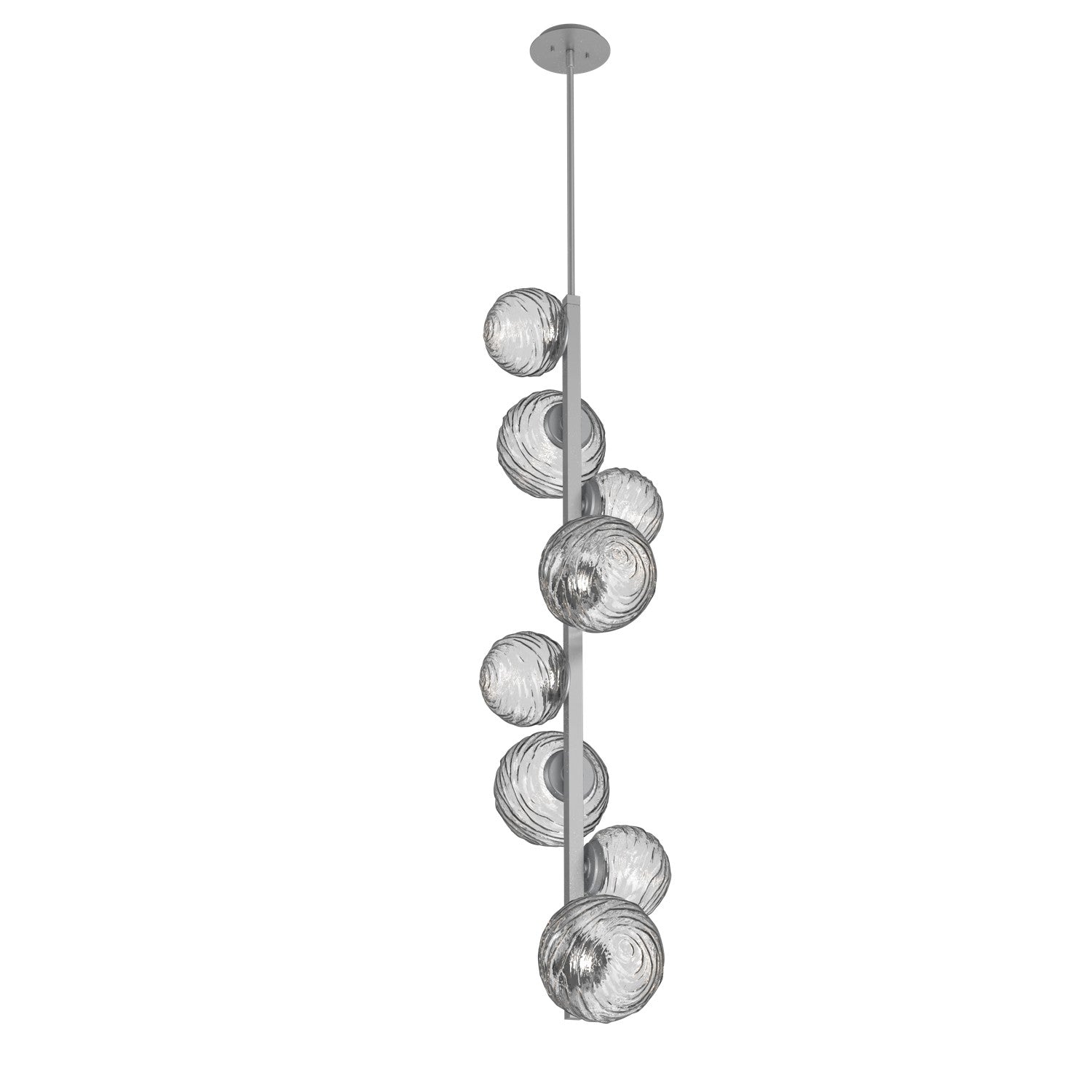 Hammerton Studio - CHB0092-T8-CS-C-001-L3 - LED Pendant - Gaia - Classic Silver