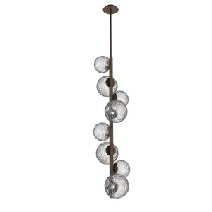 Hammerton Studio - CHB0092-T8-FB-C-001-L1 - LED Pendant - Gaia - Flat Bronze