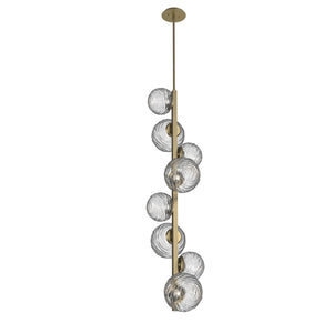 Hammerton Studio - CHB0092-T8-GB-C-001-L1 - LED Pendant - Gaia - Gilded Brass