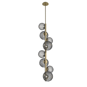 Hammerton Studio - CHB0092-T8-GB-S-001-L3 - LED Pendant - Gaia - Gilded Brass