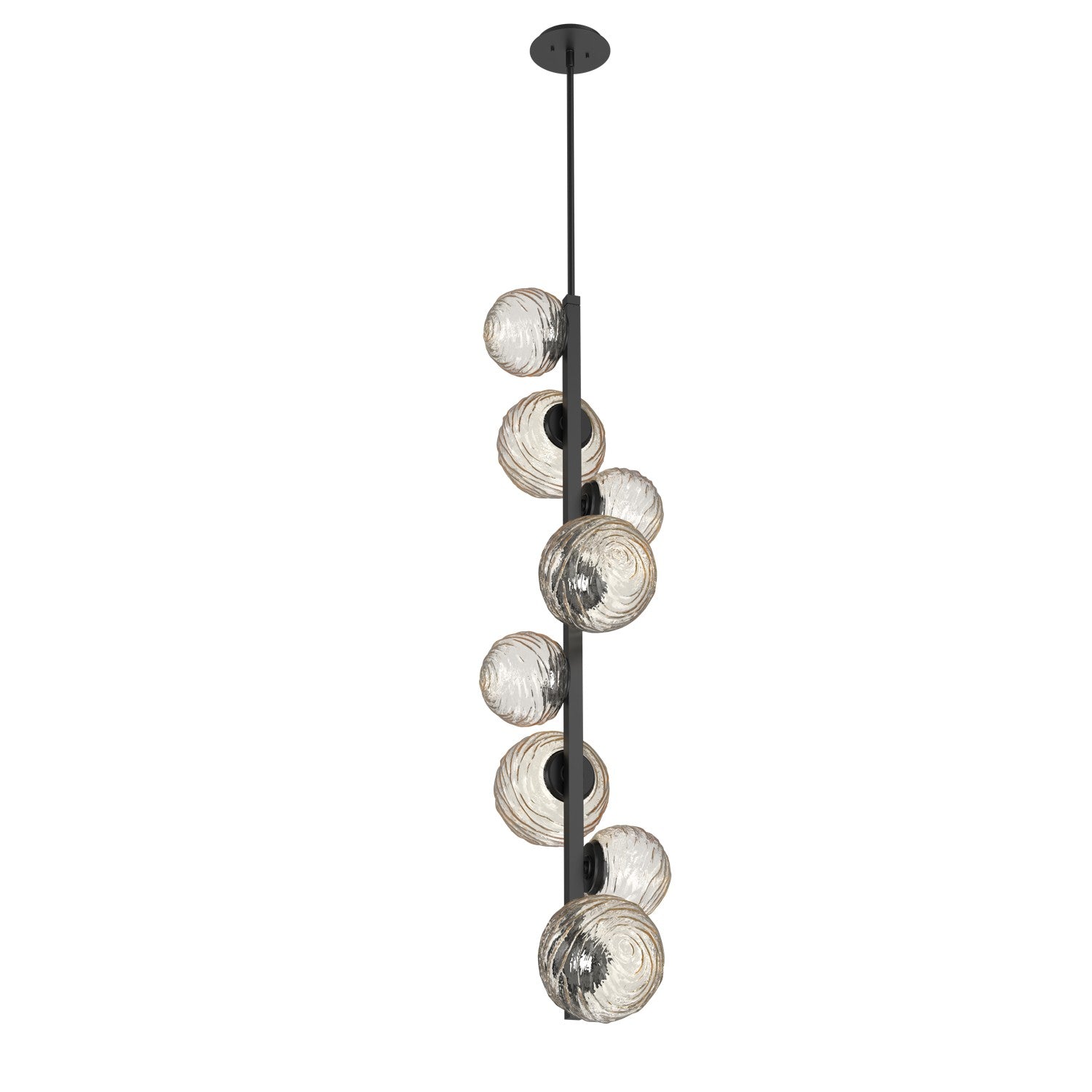 Hammerton Studio - CHB0092-T8-MB-A-001-L3 - LED Pendant - Gaia - Matte Black