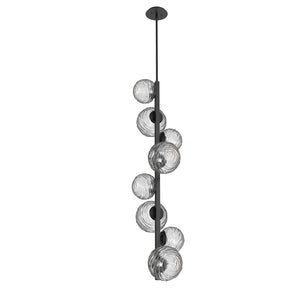 Hammerton Studio - CHB0092-T8-MB-C-001-L3 - LED Pendant - Gaia - Matte Black