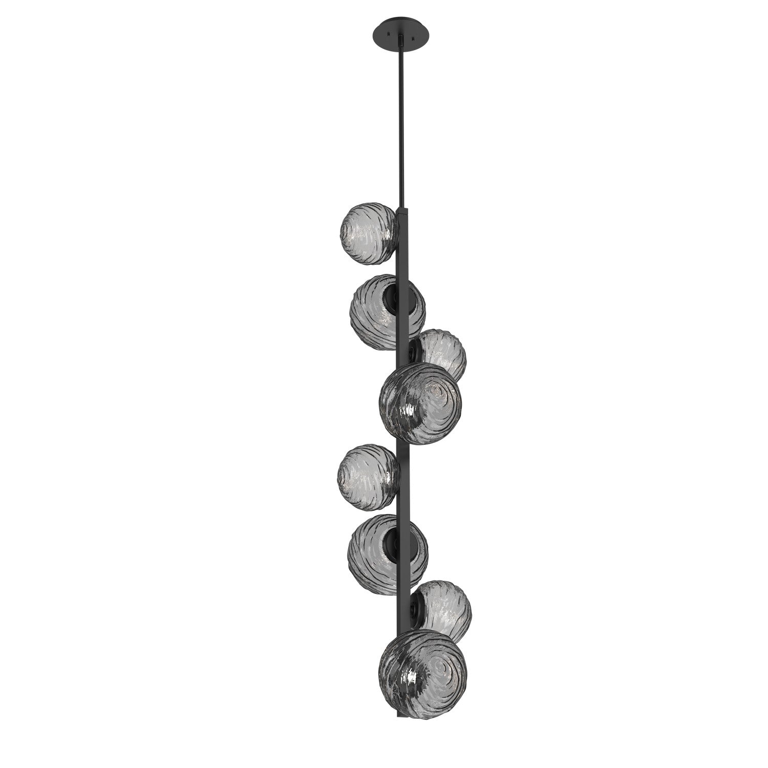 Hammerton Studio - CHB0092-T8-MB-S-001-L1 - LED Pendant - Gaia - Matte Black