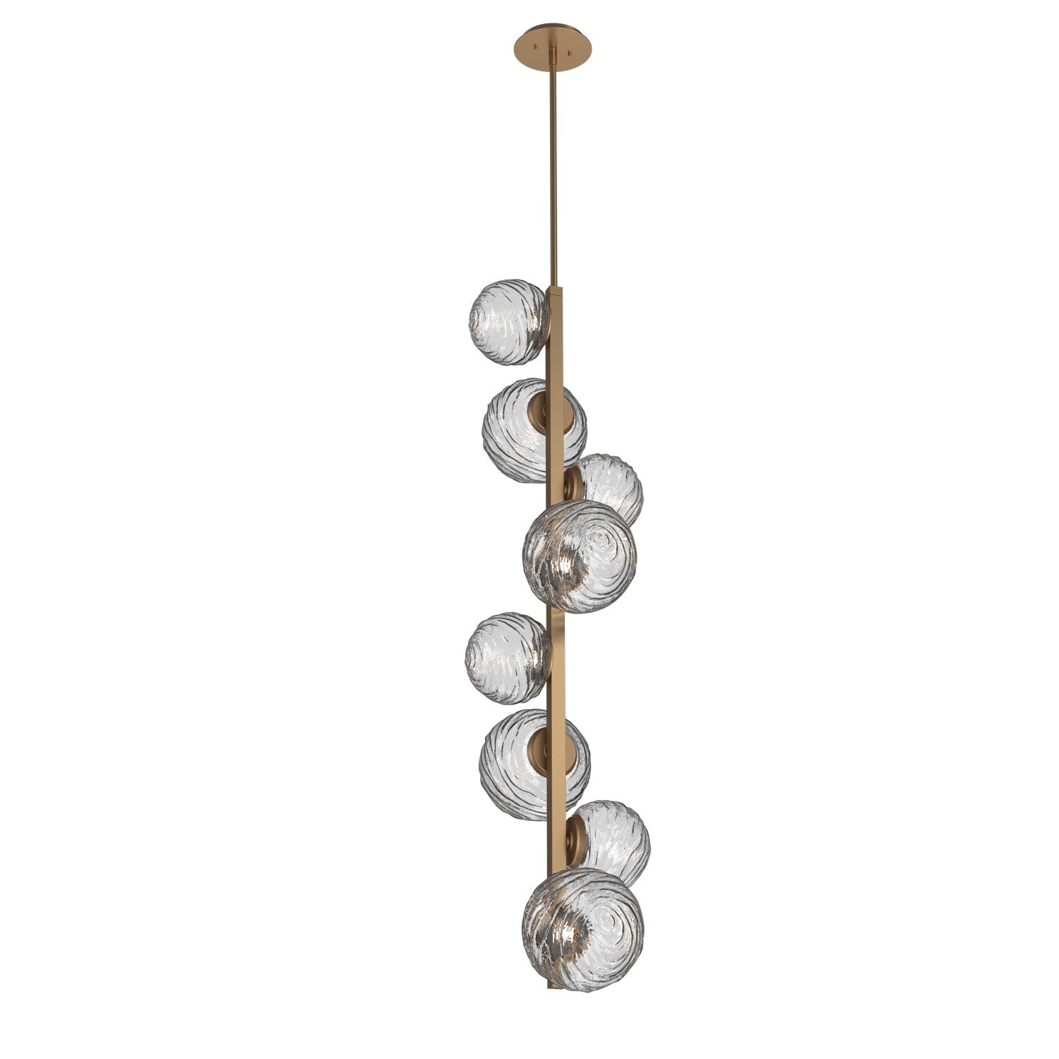 Hammerton Studio - CHB0092-T8-NB-C-001-L1 - LED Pendant - Gaia - Novel Brass