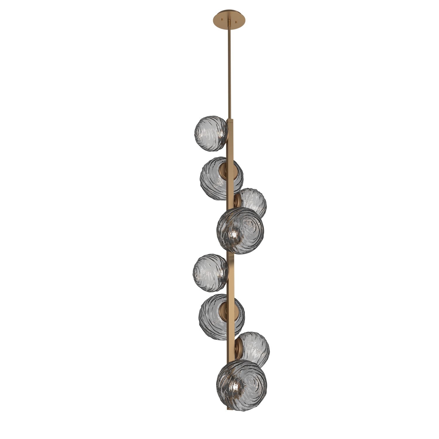 Hammerton Studio - CHB0092-T8-NB-S-001-L3 - LED Pendant - Gaia - Novel Brass