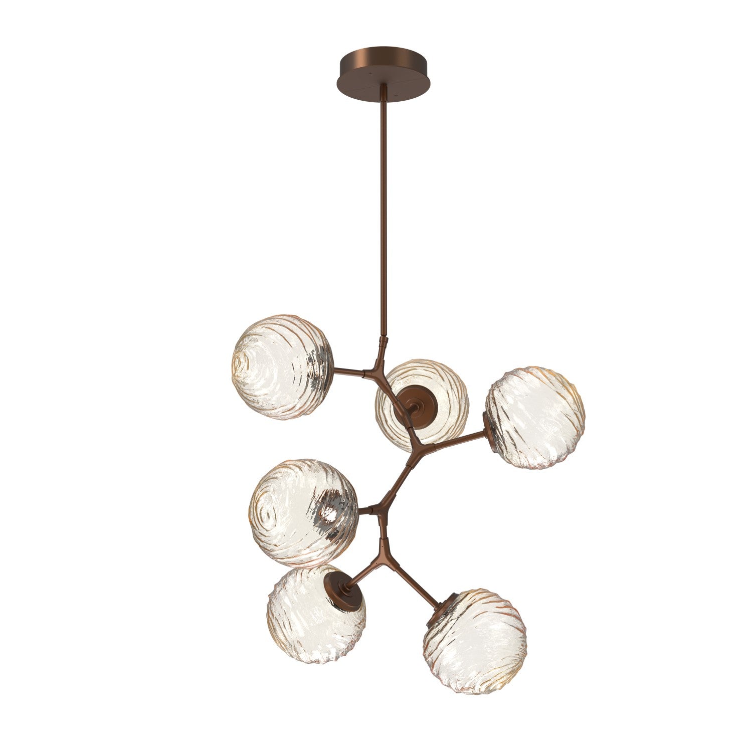 Hammerton Studio - CHB0092-VA-BB-A-001-L3 - LED Pendant - Gaia - Burnished Bronze