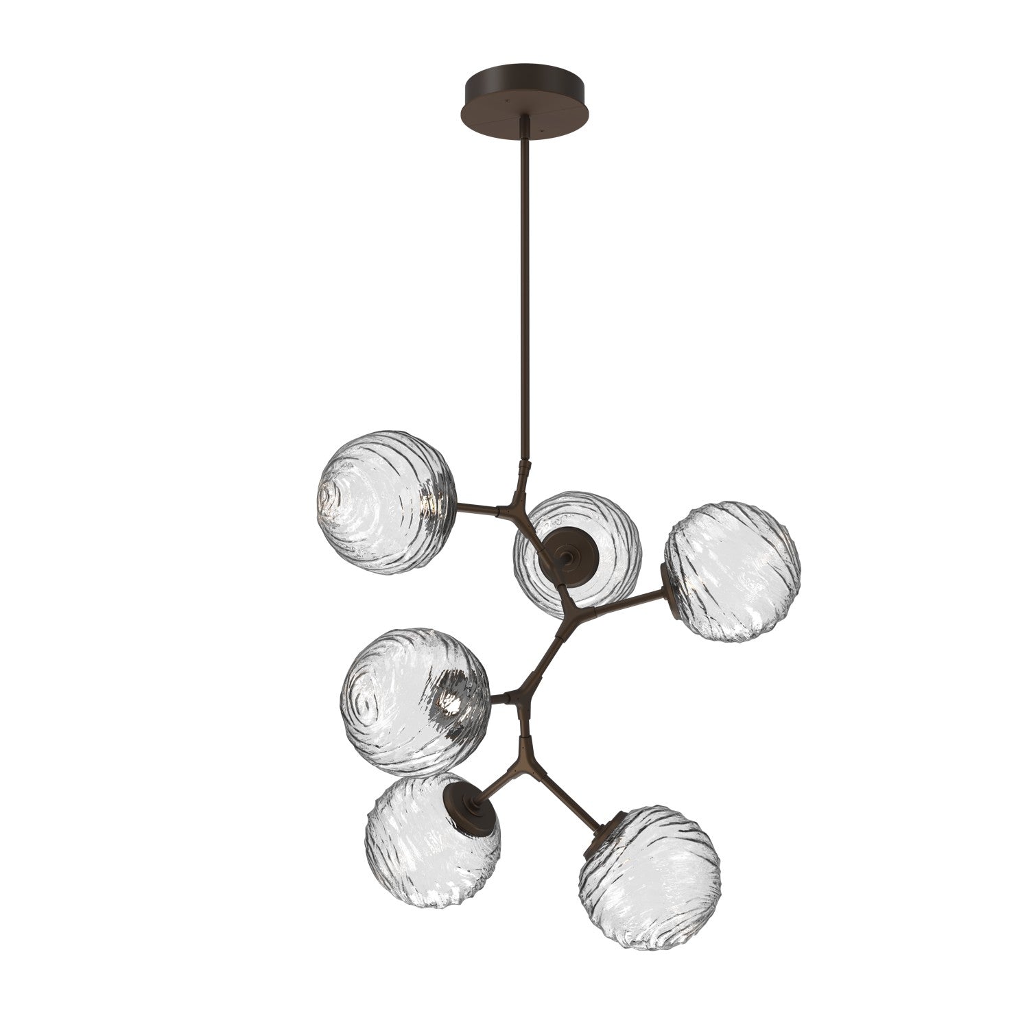 Hammerton Studio - CHB0092-VA-FB-C-001-L1 - LED Pendant - Gaia - Flat Bronze