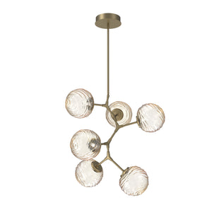 Hammerton Studio - CHB0092-VA-GB-A-001-L3 - LED Pendant - Gaia - Gilded Brass