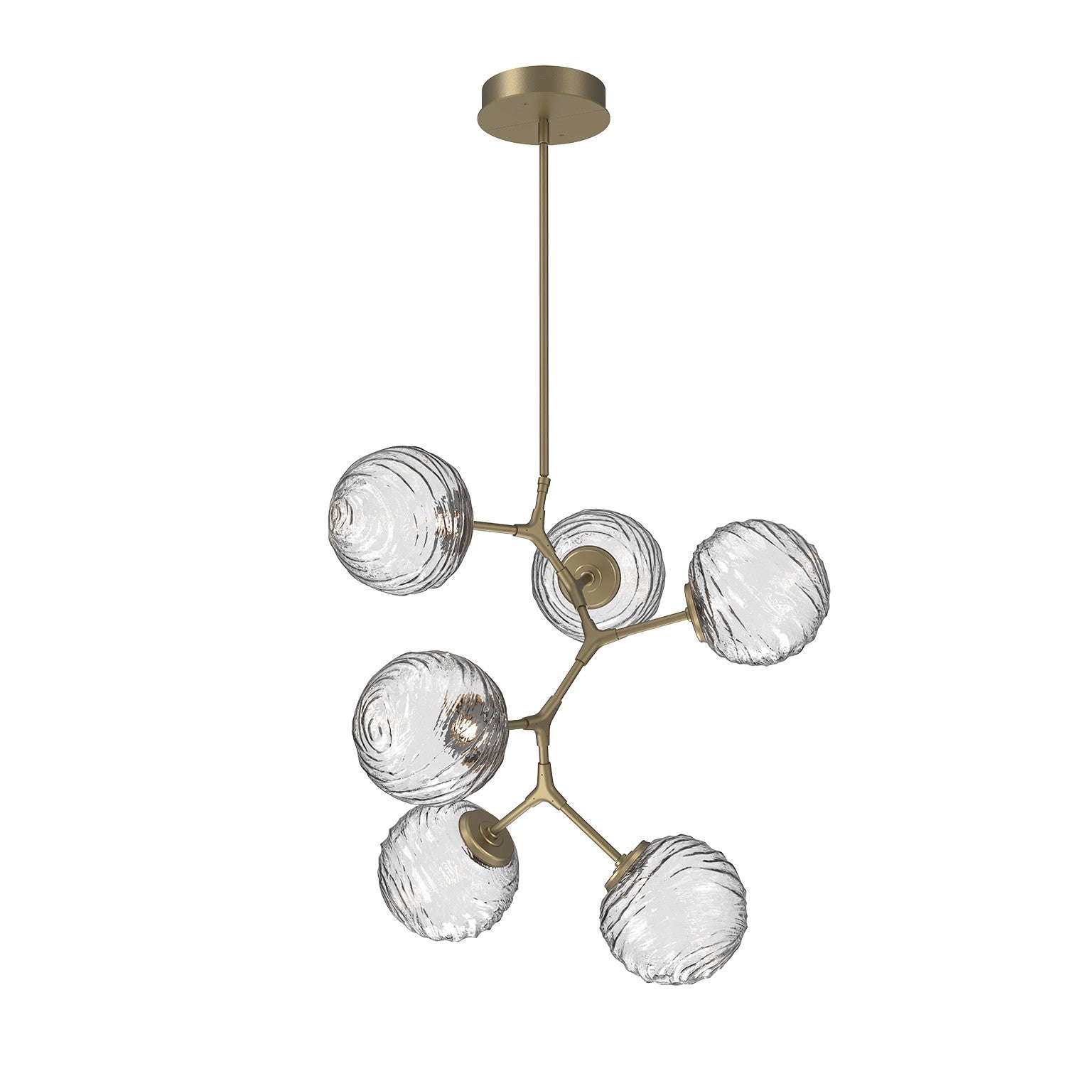 Hammerton Studio - CHB0092-VA-GB-C-001-L1 - LED Pendant - Gaia - Gilded Brass