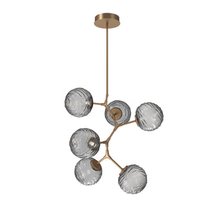 Hammerton Studio - CHB0092-VA-NB-S-001-L3 - LED Pendant - Gaia - Novel Brass