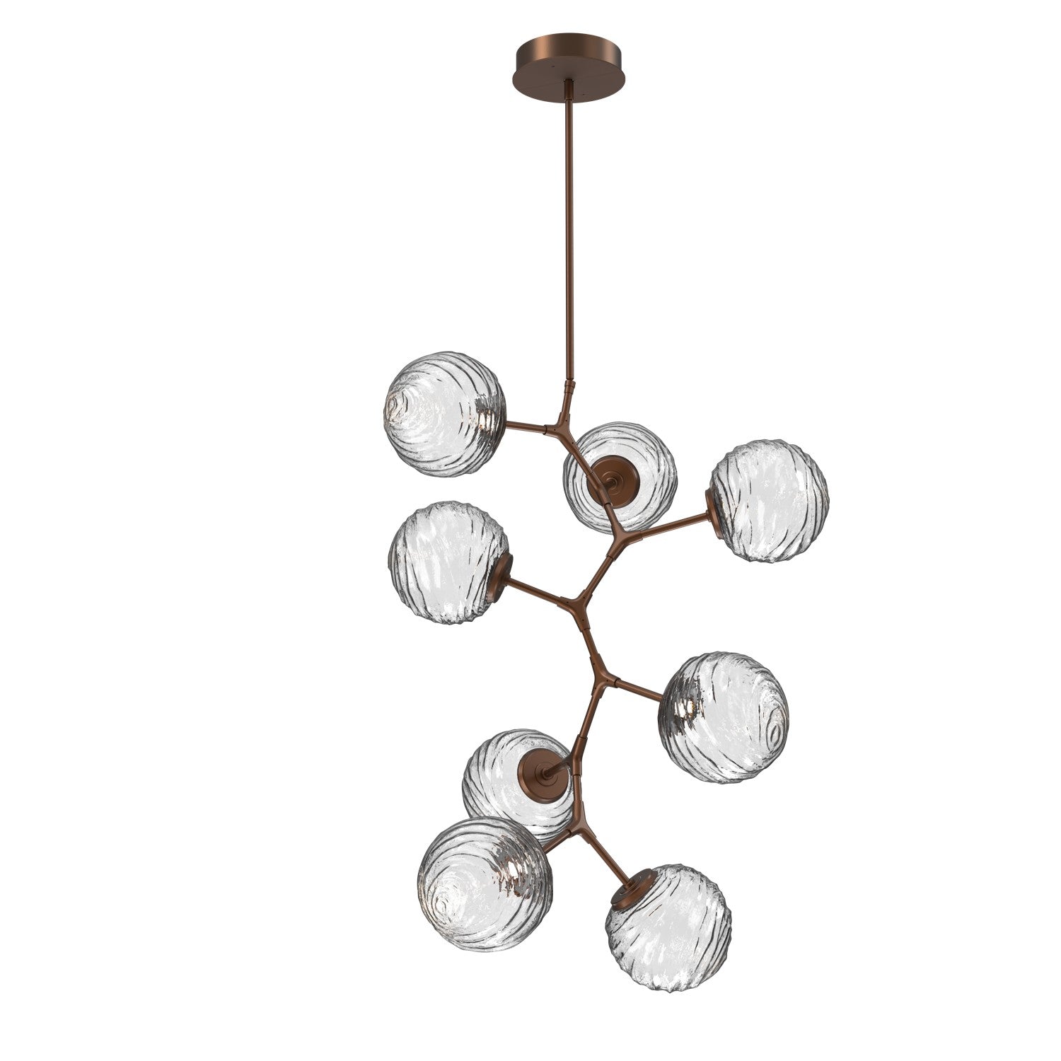 Hammerton Studio - CHB0092-VB-BB-C-001-L3 - LED Pendant - Gaia - Burnished Bronze