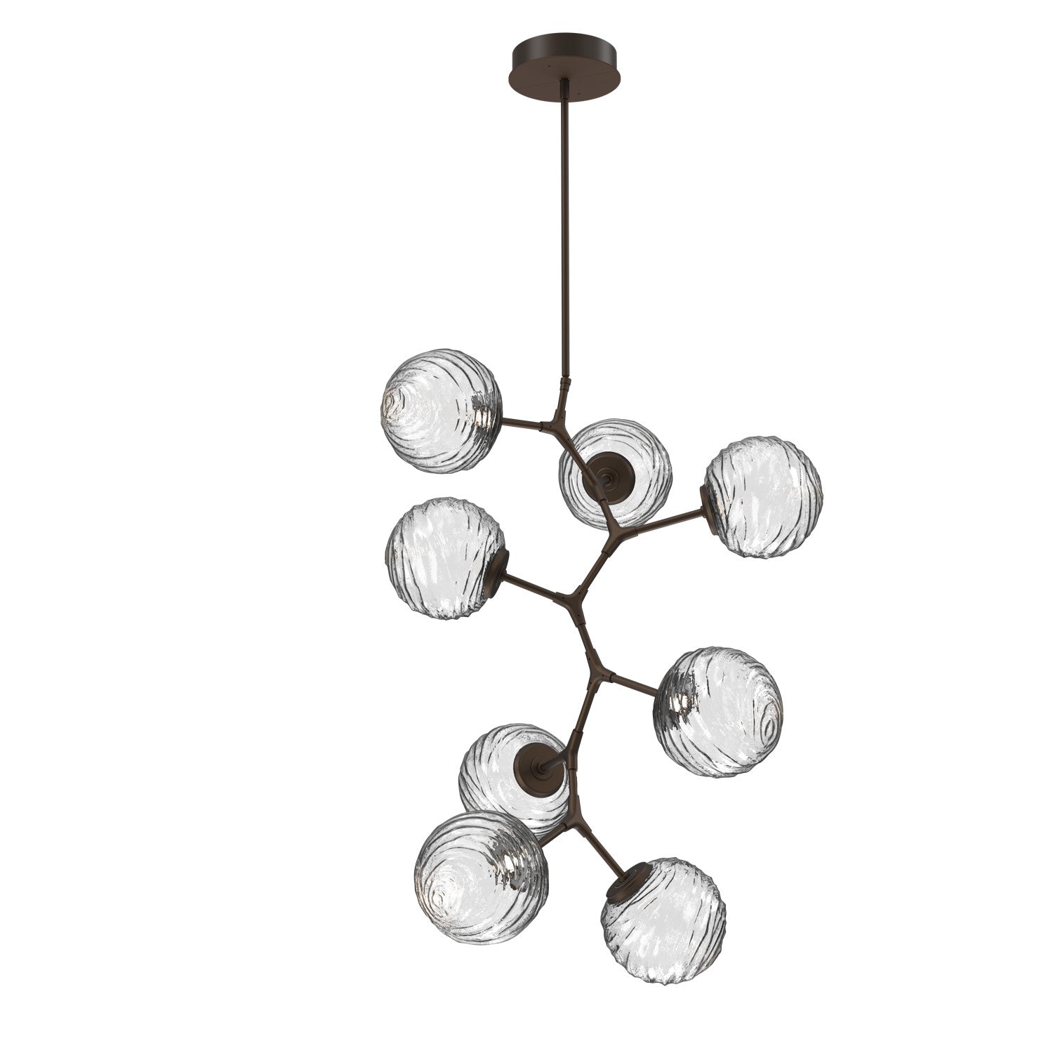 Hammerton Studio - CHB0092-VB-FB-C-001-L3 - LED Pendant - Gaia - Flat Bronze