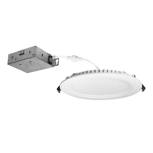 Nora Lighting - NCSC-R6W2TWMPW - LED Wafer Downlight - Matte Powder White