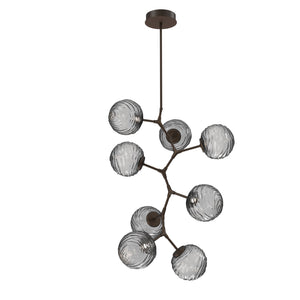Hammerton Studio - CHB0092-VB-FB-S-001-L1 - LED Pendant - Gaia - Flat Bronze