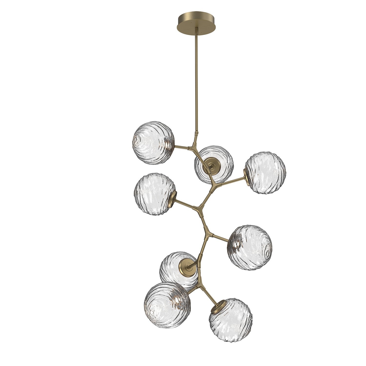 Hammerton Studio - CHB0092-VB-GB-C-001-L1 - LED Pendant - Gaia - Gilded Brass
