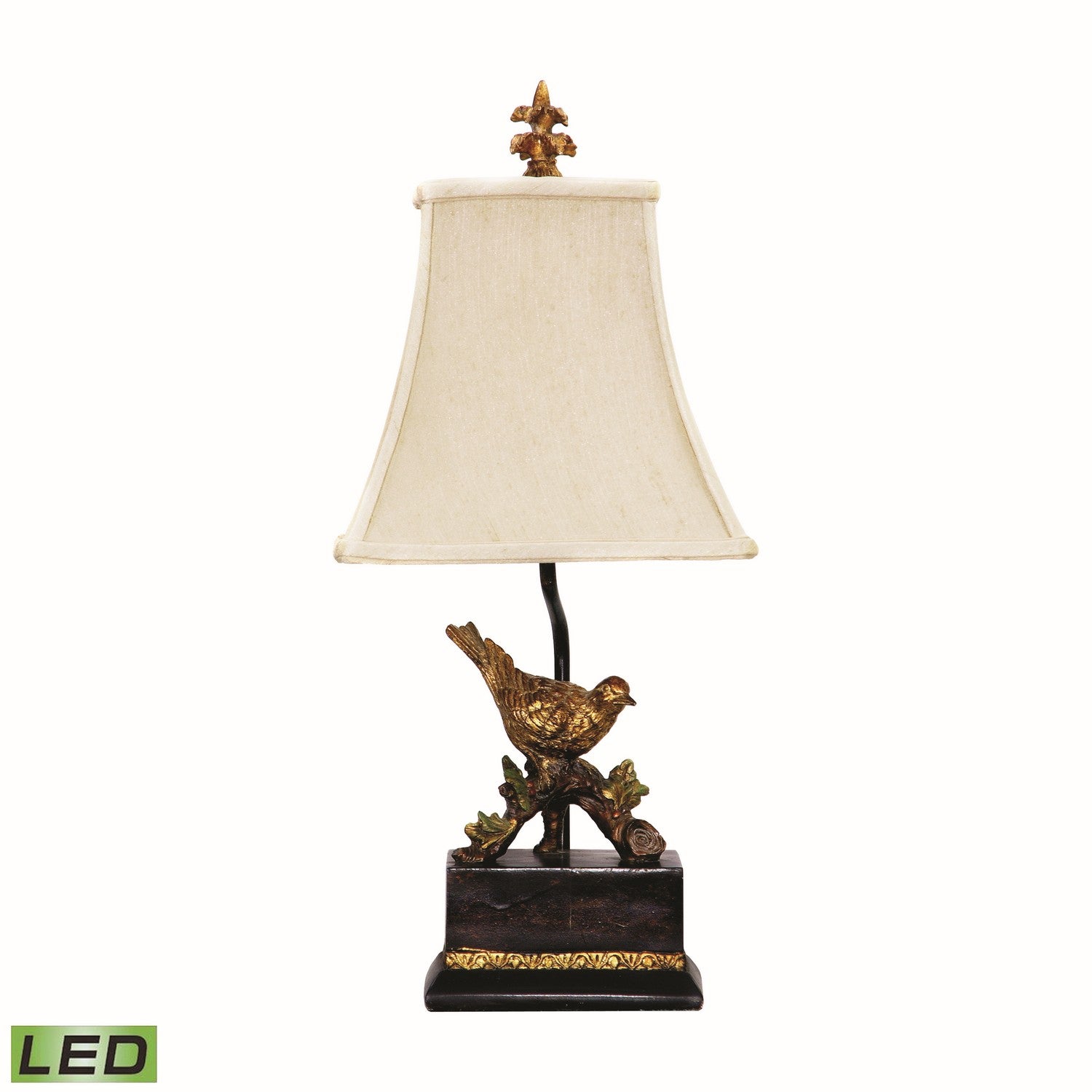 ELK Home - 91-171-LED - LED Table Lamp - Perching Robin - Antique Black