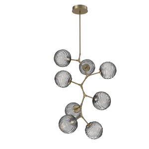 Hammerton Studio - CHB0092-VB-GB-S-001-L3 - LED Pendant - Gaia - Gilded Brass