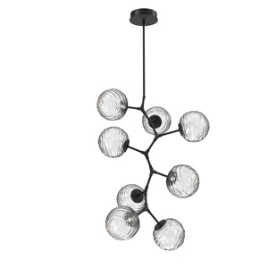 Hammerton Studio - CHB0092-VB-MB-C-001-L1 - LED Pendant - Gaia - Matte Black