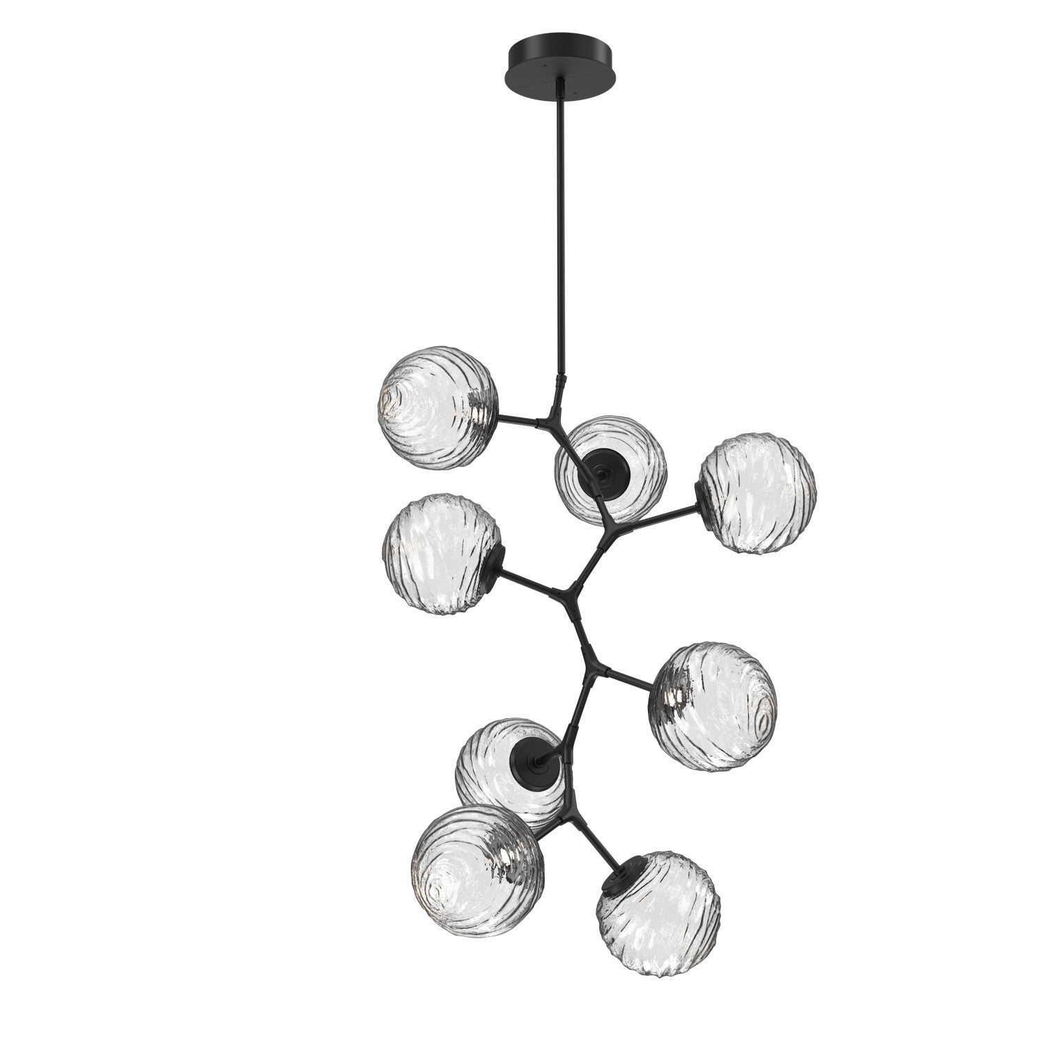 Hammerton Studio - CHB0092-VB-MB-C-001-L3 - LED Pendant - Gaia - Matte Black