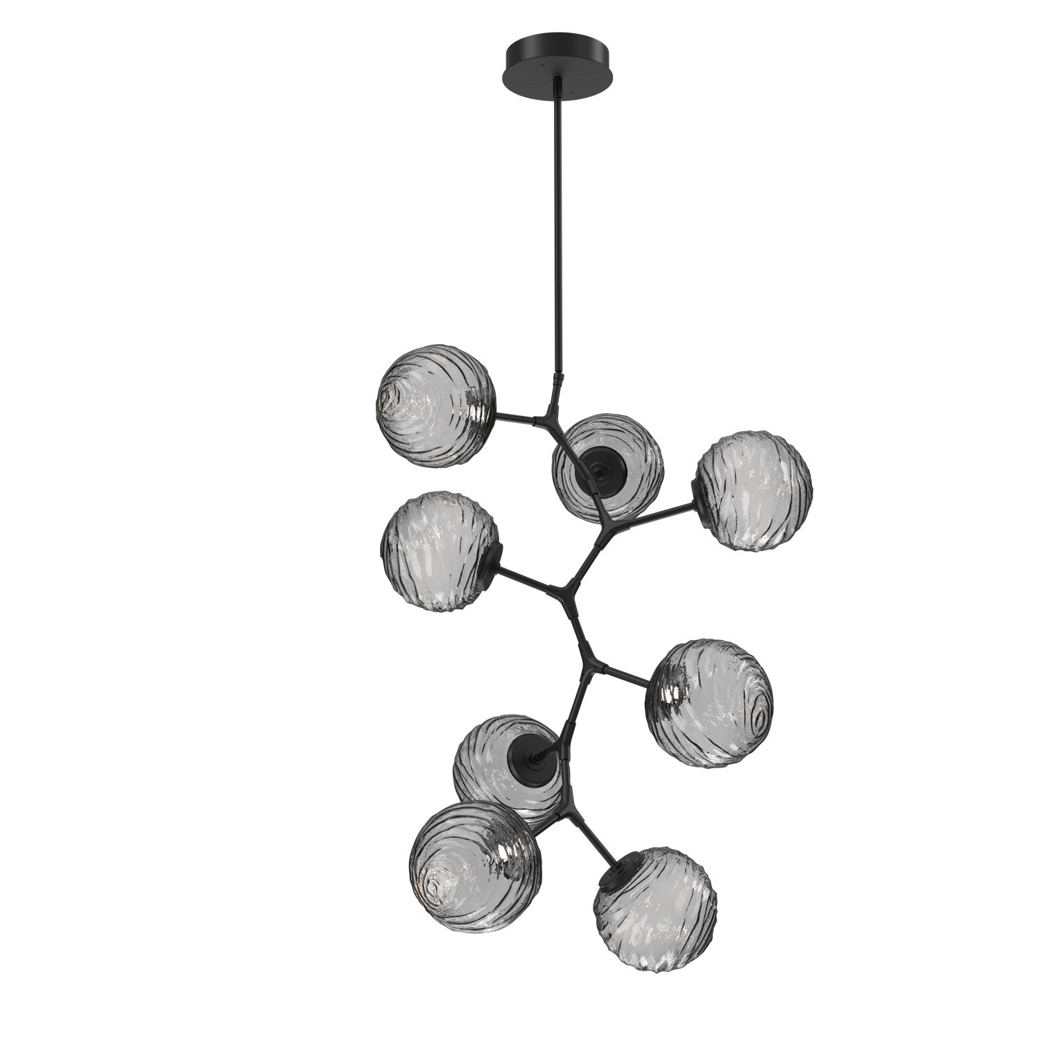 Hammerton Studio - CHB0092-VB-MB-S-001-L1 - LED Pendant - Gaia - Matte Black