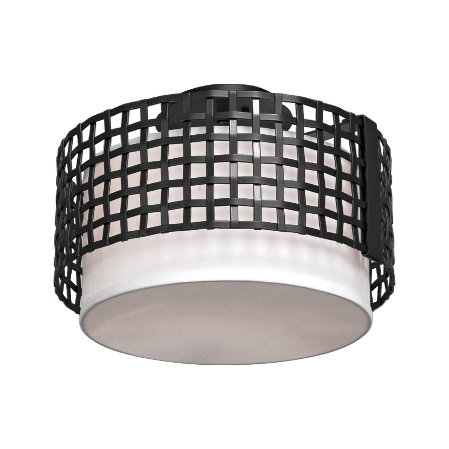 Hammerton Studio - CLB0037-14-GP-SH-E2 - Semi-Flush Mount - Tweed - Graphite