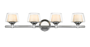 Innovations - 311-4W-PC-CLW - Four Light Bath Vanity - Auralume - Polished Chrome