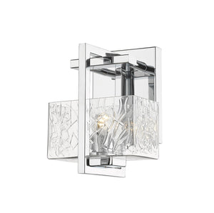 Innovations - 312-1W-PC-CL - One Light Bath Vanity - Auralume - Polished Chrome