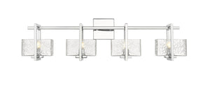 Innovations - 312-4W-PC-CL - Four Light Bath Vanity - Auralume - Polished Chrome