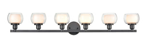 Innovations - 330-6W-BK-CLW - Six Light Bath Vanity - Cairo - Black