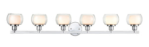 Innovations - 330-6W-PC-CLW - Six Light Bath Vanity - Auralume - Polished Chrome