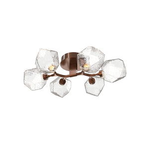 Hammerton Studio - CLB0039-01-BB-C-L3 - LED Flush Mount - Gem - Burnished Bronze