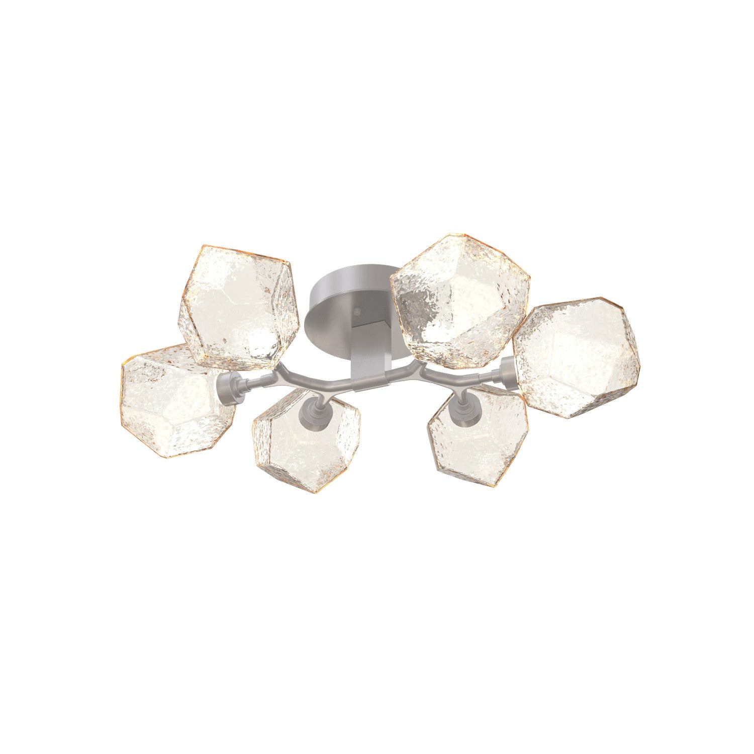 Hammerton Studio - CLB0039-01-CS-A-L3 - LED Flush Mount - Gem - Classic Silver