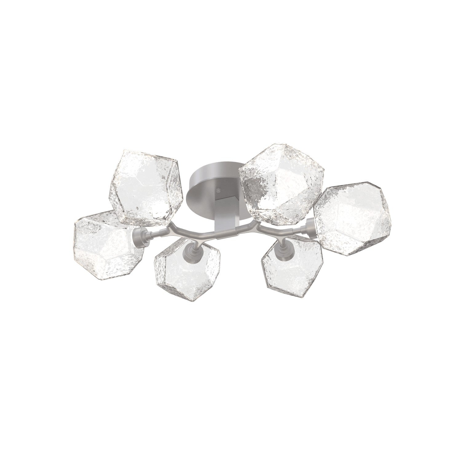 Hammerton Studio - CLB0039-01-CS-C-L1 - LED Flush Mount - Gem - Classic Silver