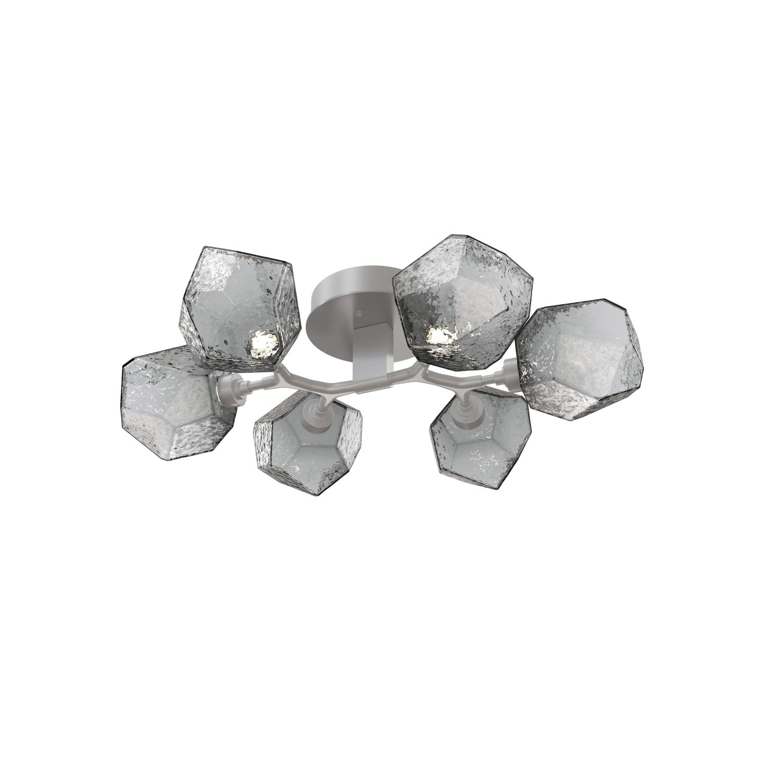 Hammerton Studio - CLB0039-01-CS-S-L3 - LED Flush Mount - Gem - Classic Silver