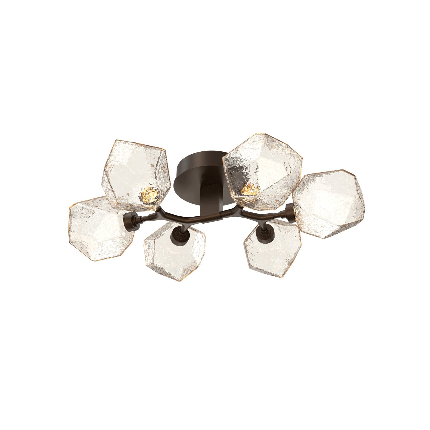 Hammerton Studio - CLB0039-01-FB-A-L1 - LED Flush Mount - Gem - Flat Bronze