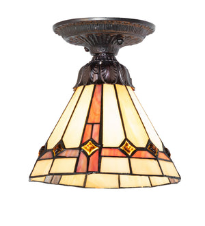 Meyda Tiffany - 276093 - One Light Flushmount - Belvidere