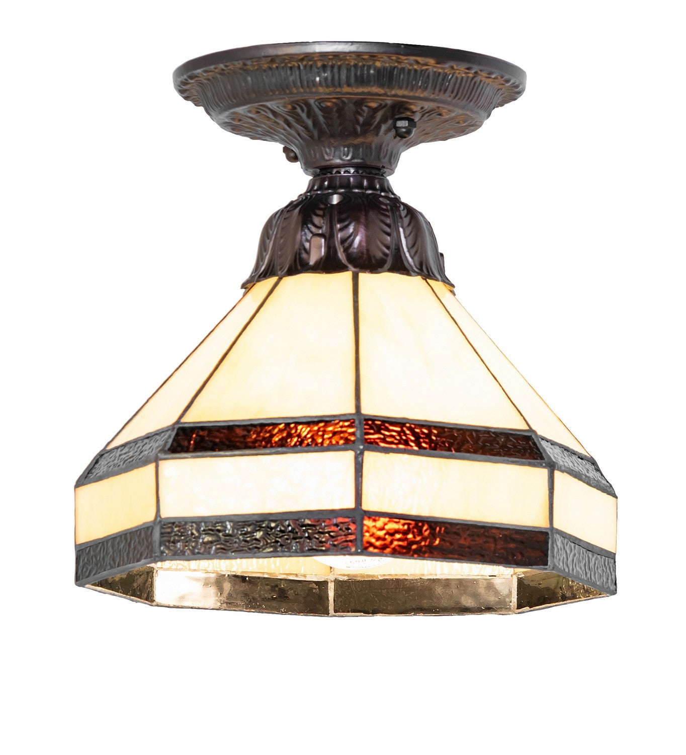 Meyda Tiffany - 276096 - One Light Flushmount - Topridge