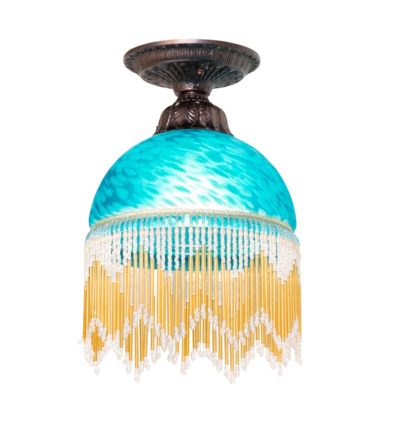 Meyda Tiffany - 276115 - One Light Flushmount - Roussillon