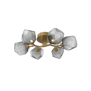Hammerton Studio - CLB0039-01-GB-S-L1 - LED Flush Mount - Gem - Gilded Brass