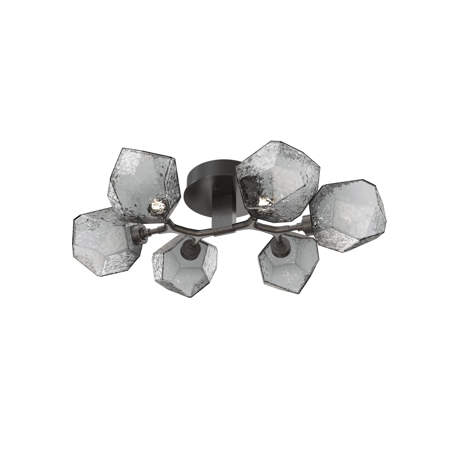 Hammerton Studio - CLB0039-01-GP-S-L1 - LED Flush Mount - Gem - Graphite