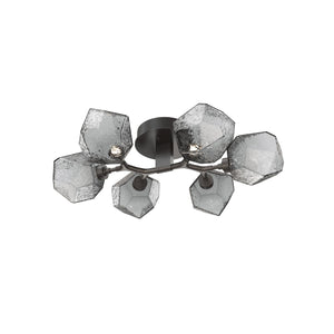 Hammerton Studio - CLB0039-01-GP-S-L3 - LED Flush Mount - Gem - Graphite