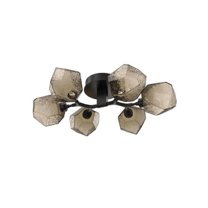 Hammerton Studio - CLB0039-01-MB-B-L3 - LED Flush Mount - Gem - Matte Black